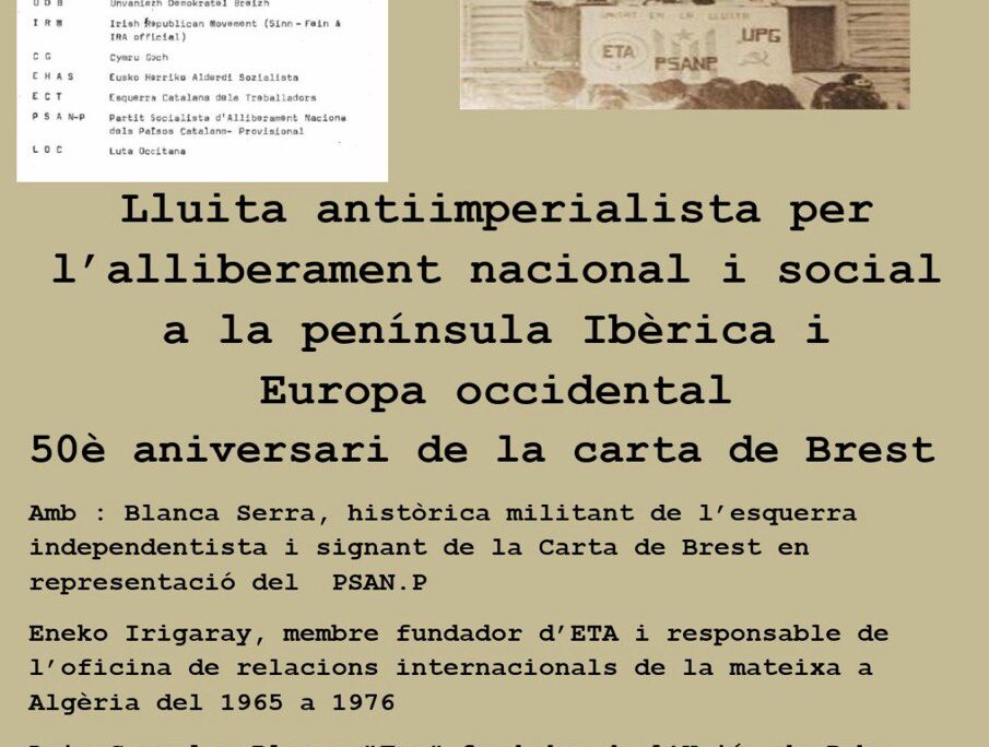 Xerrada sobre el 50è aniversari de la Carta de Brest